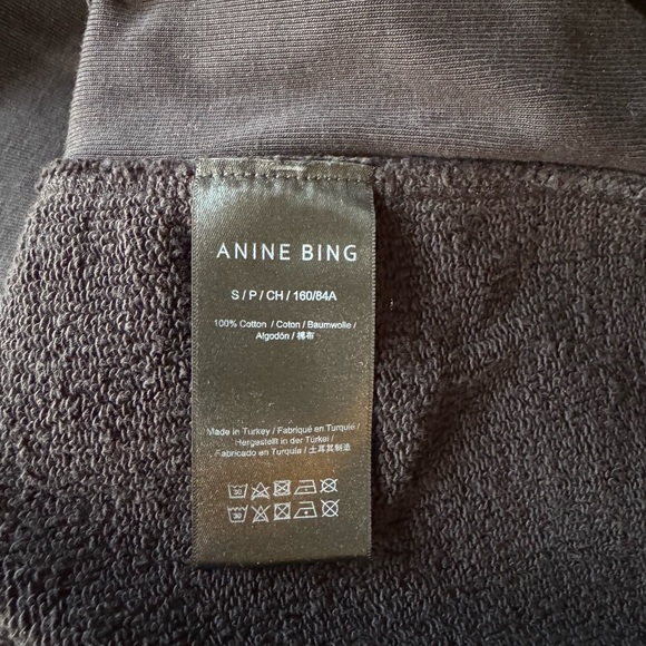 Anine Bing ‘Alto’ Black Sweatshirt - Picture 8 of 8